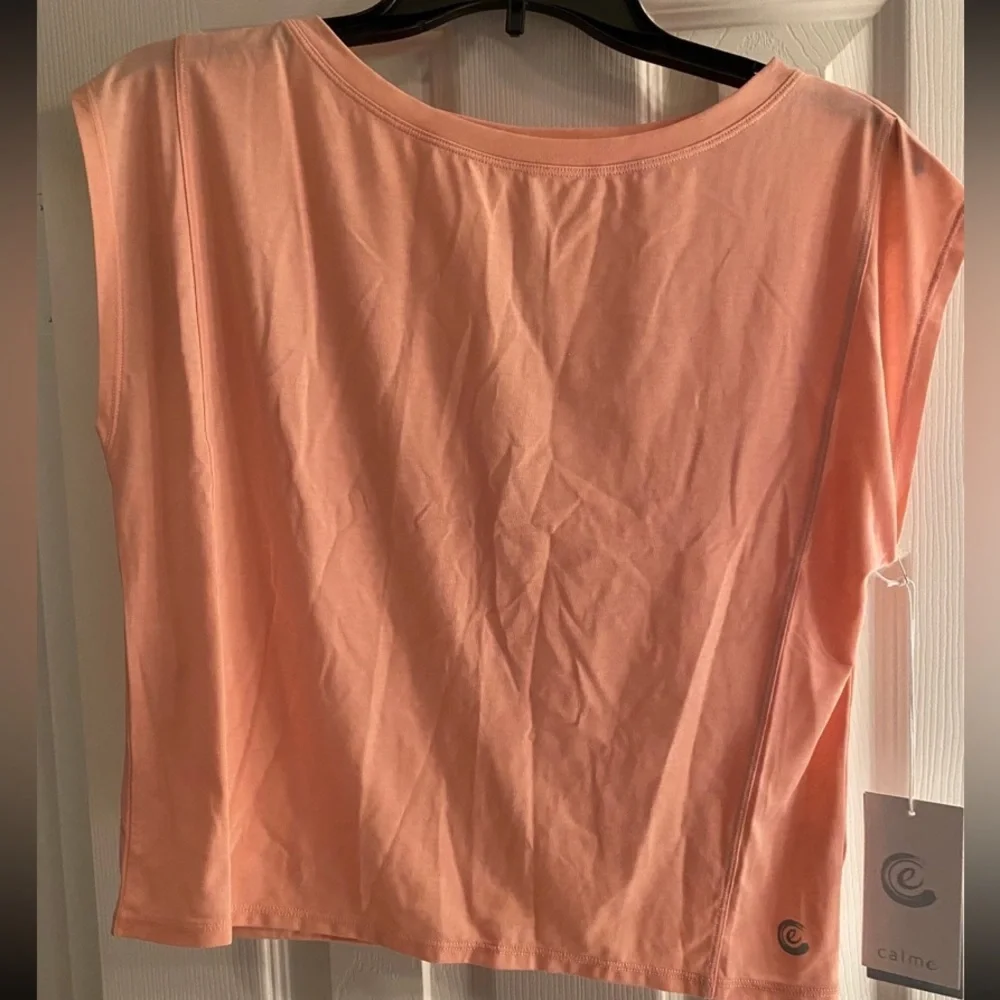 Johnny Was Calme Effect Women’s Orange Peach Top Size XS
